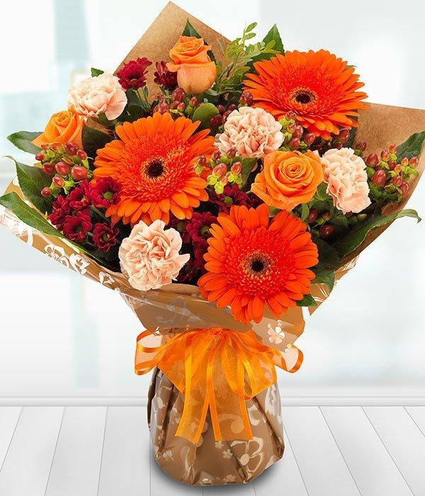 Autumnal Aqua Handtied